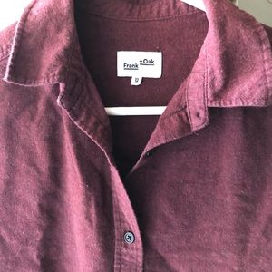 Frank and Oak Flannel Shirt Dress Tunic